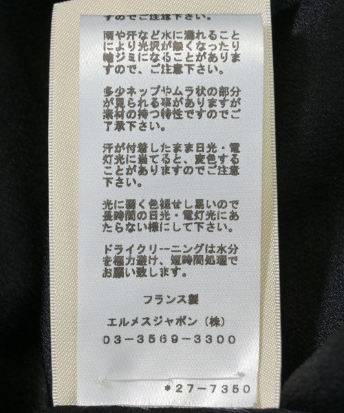HERMES（エルメス）ワンピース 黒 サイズ:36(XS位) レディース/2200620182034