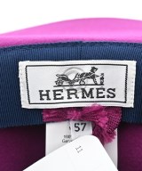 HERMES（エルメス）ハット 紫 サイズ:57cm レディース/2200620596039