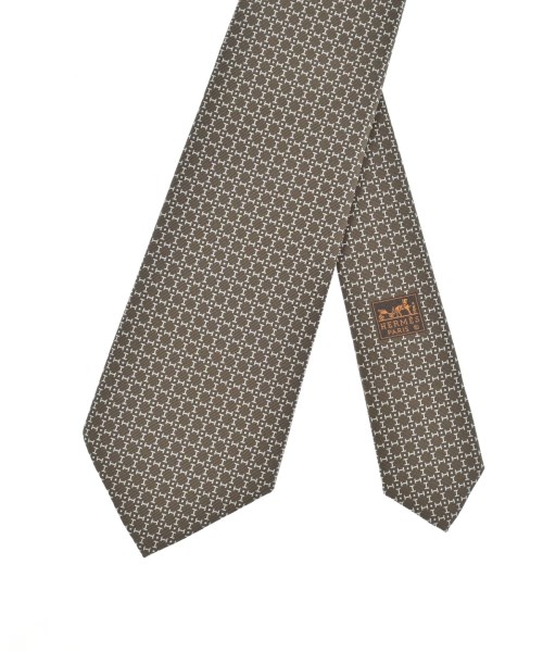 HERMES（エルメス）ネクタイ カーキ サイズ:- メンズ/2200620596060