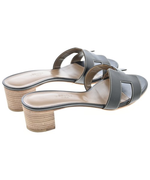 HERMES（エルメス）サンダル 黒 サイズ:EU37(23.5cm位) レディース/2200618312054