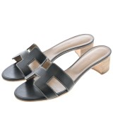HERMES（エルメス）サンダル 黒 サイズ:EU37(23.5cm位) レディース/2200618312054