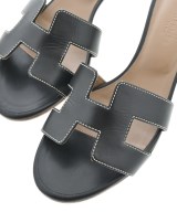 HERMES（エルメス）サンダル 黒 サイズ:EU37(23.5cm位) レディース/2200618312054