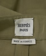 HERMES（エルメス）ひざ丈スカート カーキ サイズ:40(M位) レディース/2200620638036