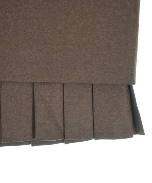 HERMES（エルメス）ひざ丈スカート 茶 サイズ:36(XS位) レディース/2200620894029