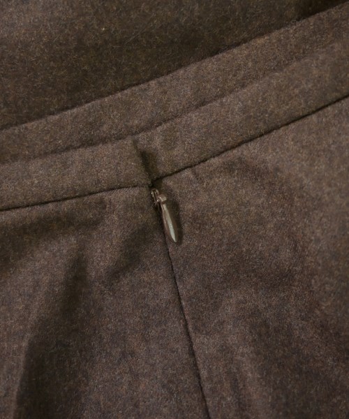 HERMES（エルメス）ひざ丈スカート 茶 サイズ:36(XS位) レディース/2200620894029