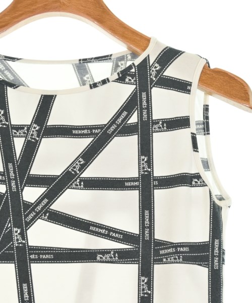HERMES（エルメス）ノースリーブ 白 サイズ:XS レディース/2200620898126