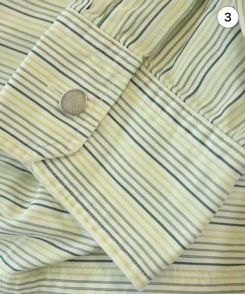 HERMES（エルメス）ドレスシャツ 白 サイズ:41(XL位) メンズ/2200619614171