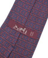 HERMES（エルメス）ネクタイ 赤 サイズ:- メンズ/2200621242102