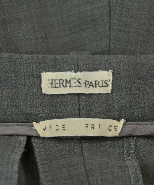HERMES（エルメス）スラックス グレー サイズ:38(S位) レディース/2200595632039