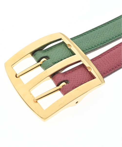 HERMES（エルメス）ベルト 赤 サイズ:70 レディース/2200601367023