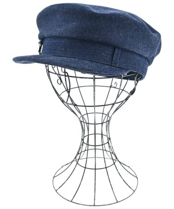 HERMES（エルメス）キャスケット 紺 サイズ:58 レディース