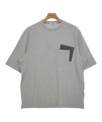 HERMES グレー Tシャツ　サイズS HERMES（エルメス）Tシャツ・カットソー グレー サイズ:M メンズ