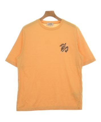 HERMES カットソー HERMES（エルメス）Tシャツ・カットソー 黄 サイズ:S メンズ