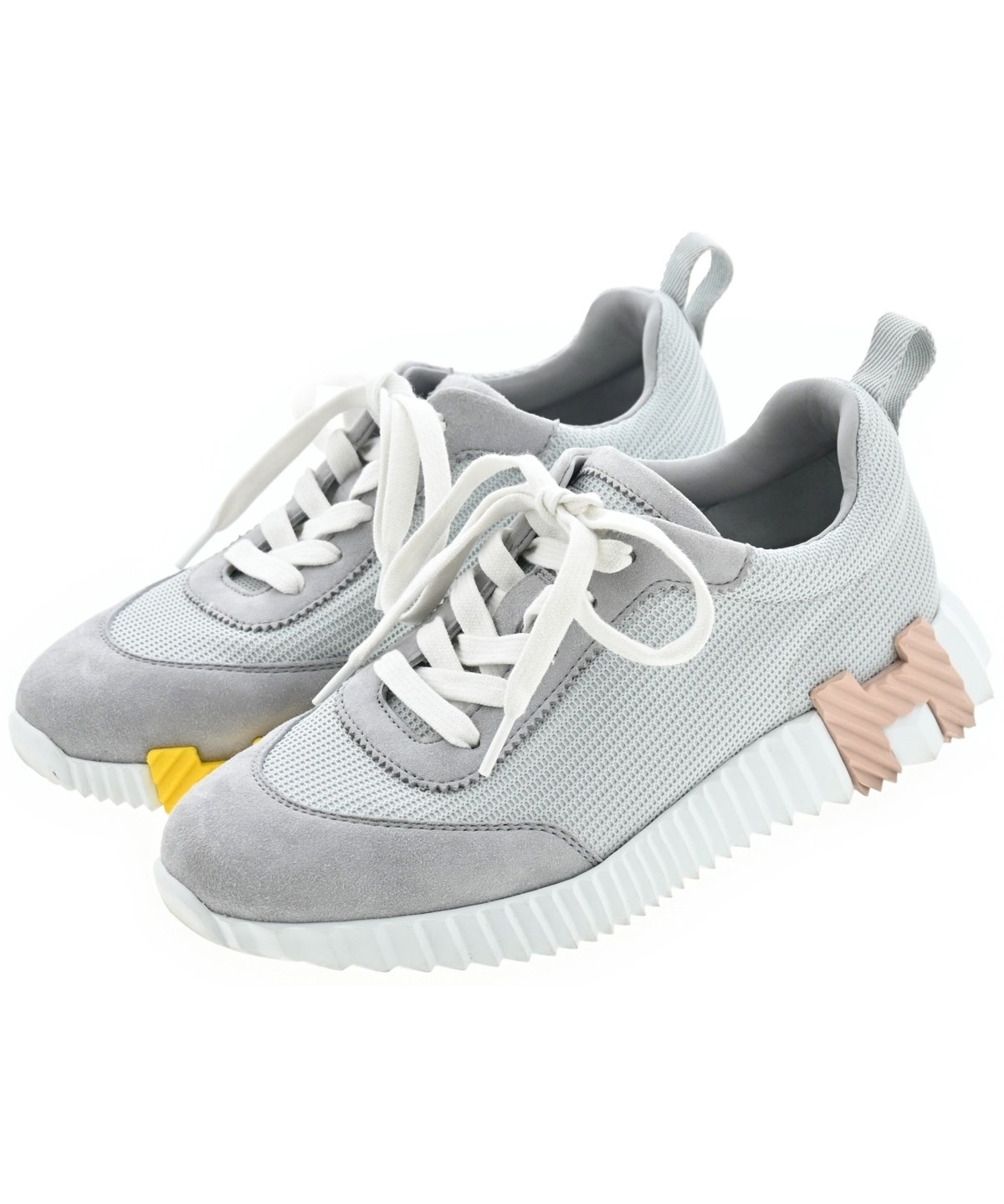 HERMES（エルメス）スニーカー グレー サイズ:EU36(22.5cm位