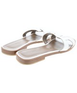 HERMES（エルメス）サンダル 白 サイズ:EU38 1/2(25cm位) レディース/2200604780041
