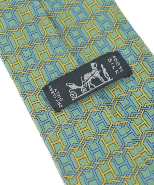 HERMES（エルメス）ネクタイ 緑 サイズ:- メンズ/2200605370050