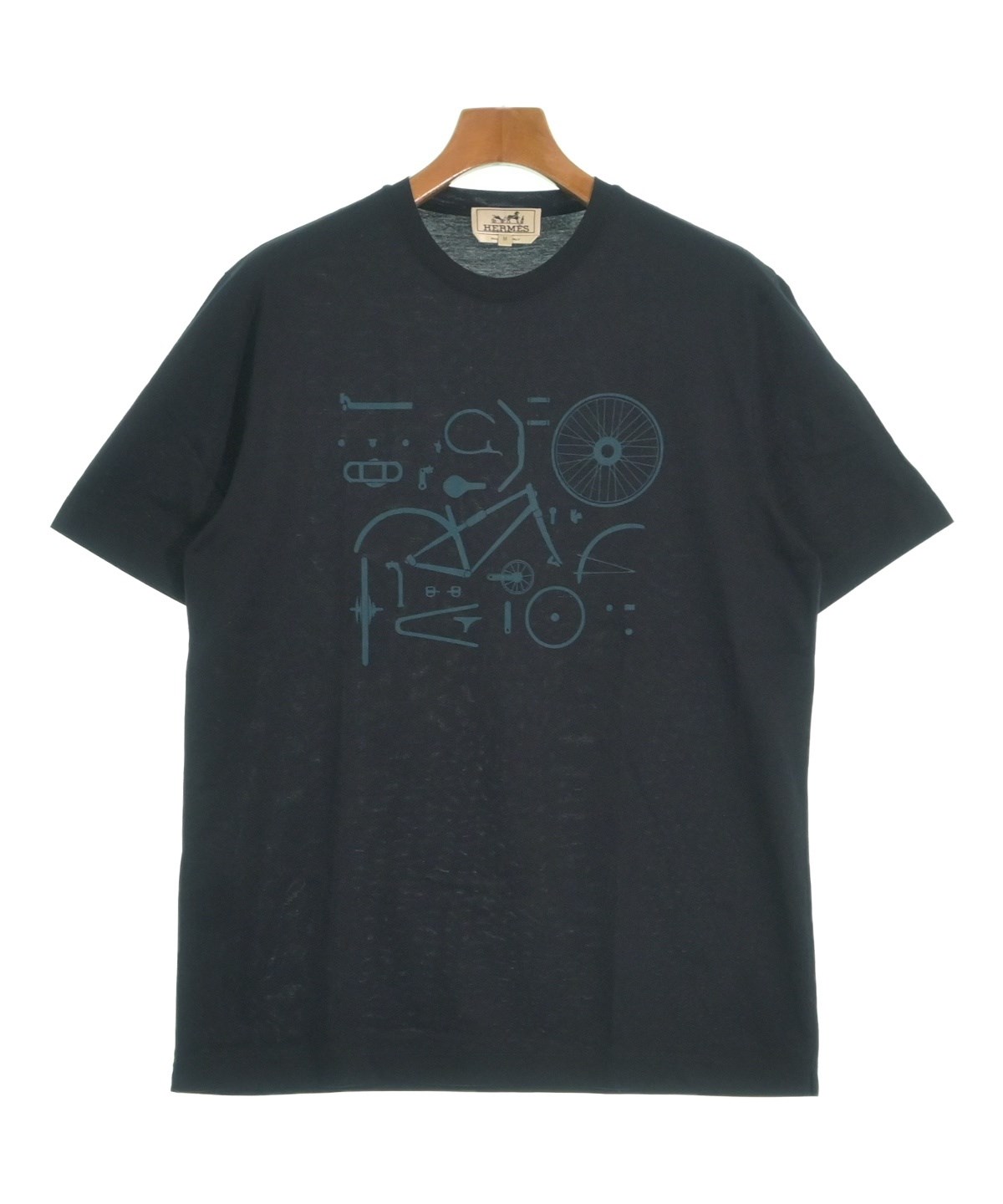 HERMES（エルメス）Tシャツ・カットソー 紺 サイズ:M メンズ