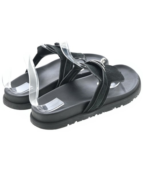 HERMES（エルメス）サンダル 黒 サイズ:EU37(23.5cm位) レディース/2200607339017