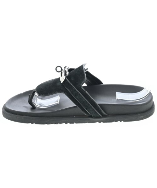 HERMES（エルメス）サンダル 黒 サイズ:EU37(23.5cm位) レディース/2200607339017