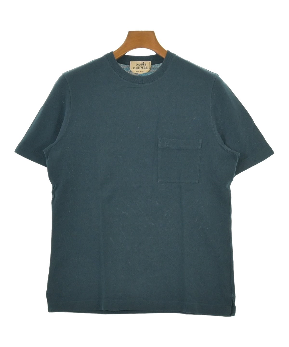 HERMES エルメス カットソー HERMES（エルメス）Tシャツ・カットソー 青 サイズ:34(XXS位