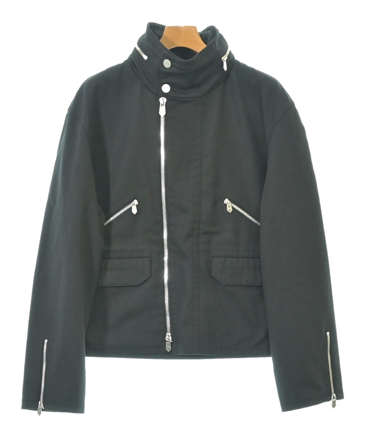 HERMES（エルメス）ブルゾン 黒 サイズ:50(XL位) メンズ/2200608499017