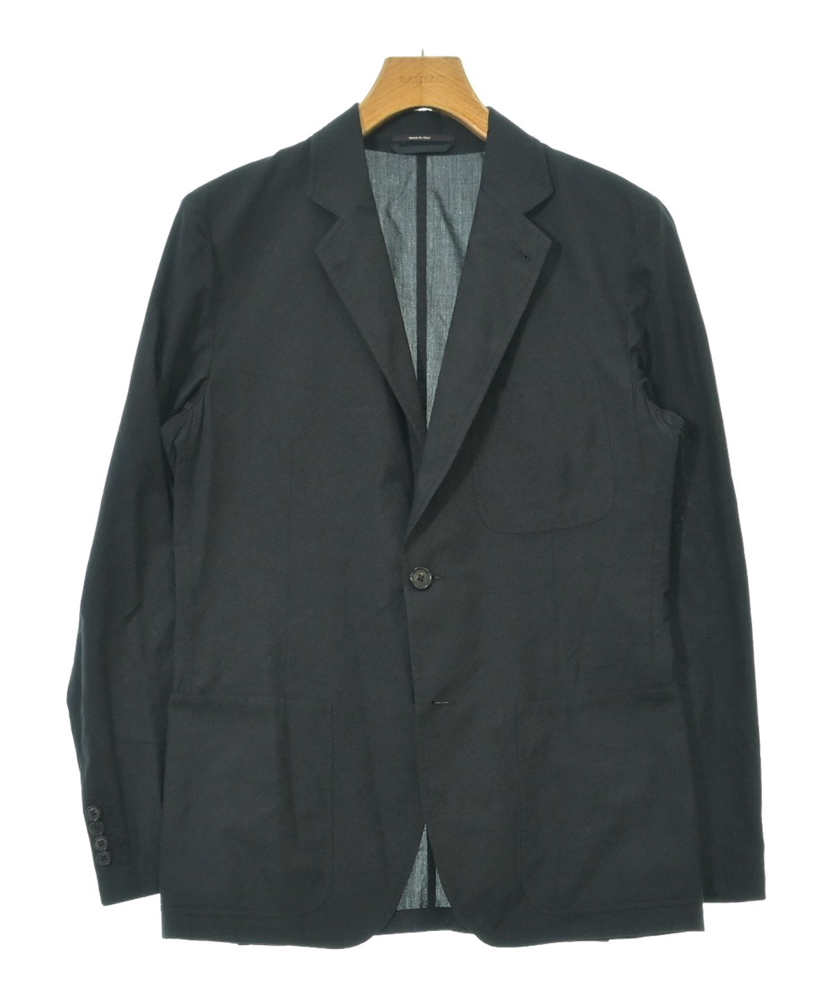HERMES（エルメス）テーラードジャケット 紺 サイズ:48(L位