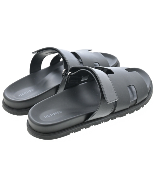 HERMES（エルメス）サンダル 黒 サイズ:EU42(27cm位) メンズ/2200609685198