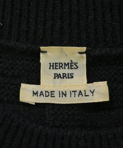 HERMES（エルメス）ニット・セーター 黒 サイズ:34(XXS位) レディース/2200609766026