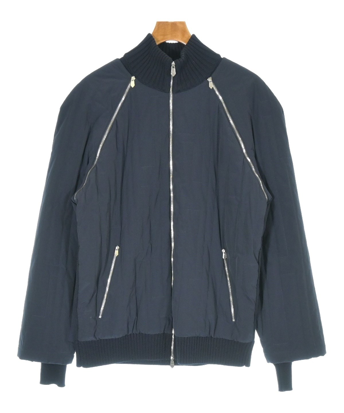 HERMES（エルメス）ブルゾン 紺 サイズ:XL メンズ/2200566096013