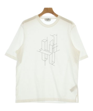 HERMES（エルメス）Tシャツ・カットソー 白 サイズ:M メンズ