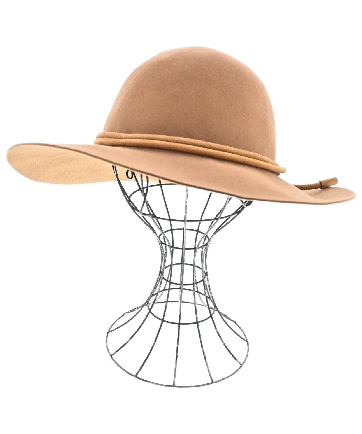 HERMES（エルメス）ハット 茶 サイズ:59cm レディース/2200569368025