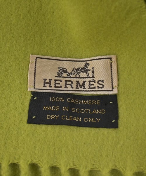 HERMES（エルメス）マフラー 緑 サイズ:- メンズ/2200672732249