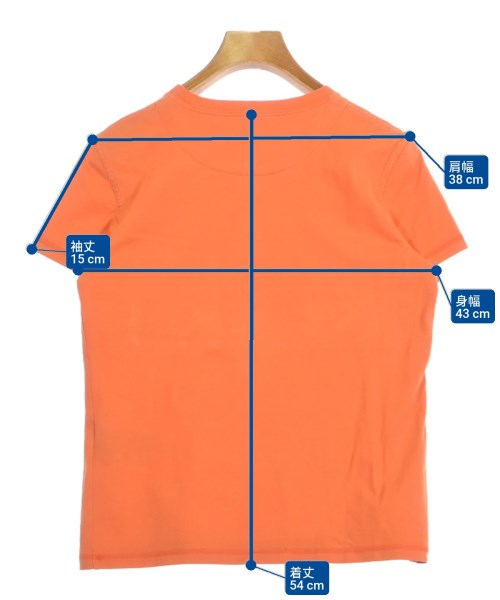 HERMES（エルメス）Tシャツ・カットソー オレンジ サイズ:36(XS位) レディース/2200672877056