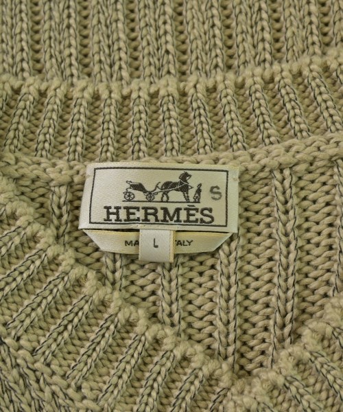 HERMES（エルメス）ベスト ベージュ サイズ:L メンズ/2200673472076