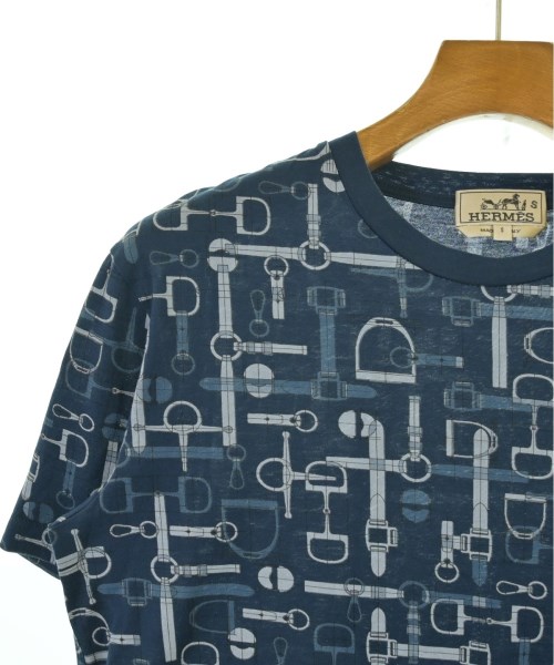 HERMES（エルメス）Tシャツ・カットソー 紺 サイズ:S メンズ/2200673472090