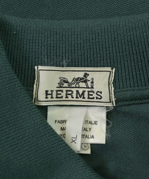 HERMES（エルメス）ポロシャツ 緑 サイズ:XL メンズ/2200673472113
