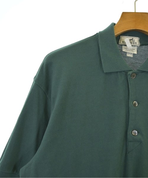 HERMES（エルメス）ポロシャツ 緑 サイズ:XL メンズ/2200673472113
