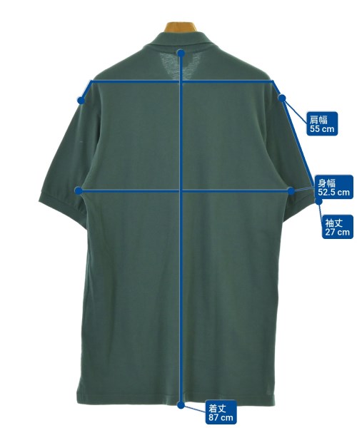 HERMES（エルメス）ポロシャツ 緑 サイズ:XL メンズ/2200673472113