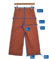 HERMES（エルメス）クロップドパンツ オレンジ サイズ:34(XXS位) レディース/2200673520036