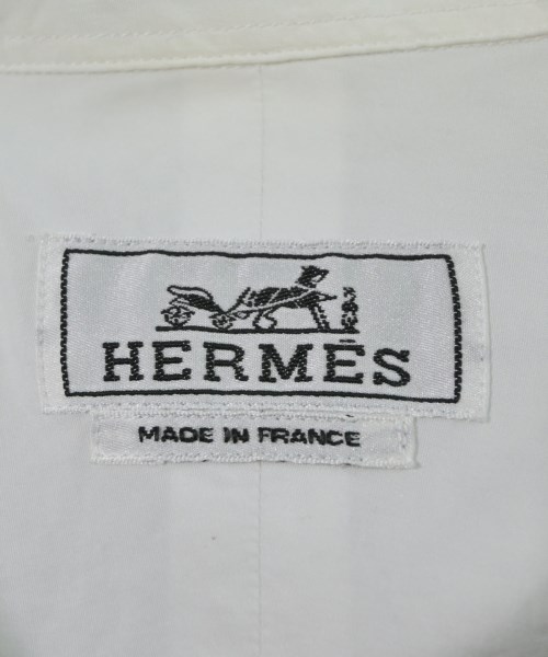 HERMES（エルメス）カジュアルシャツ 白 サイズ:40(L位) メンズ/2200673520067