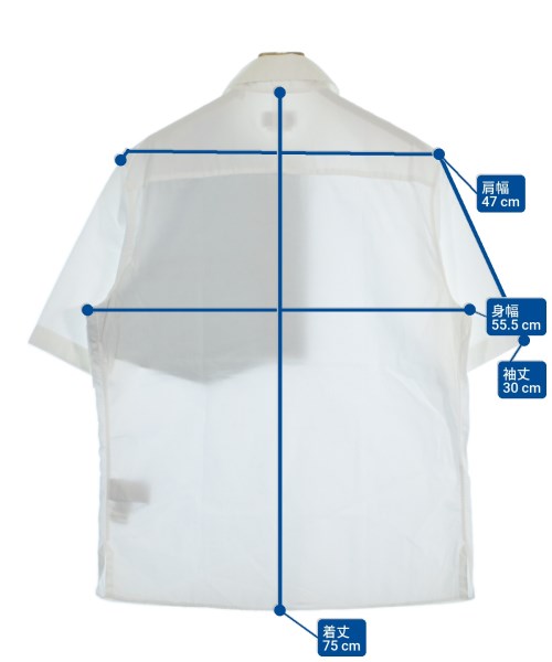 HERMES（エルメス）カジュアルシャツ 白 サイズ:40(L位) メンズ/2200673520067