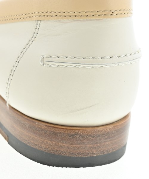 HERMES（エルメス）ドレスシューズ/ローファー 白 サイズ:EU39(25.5cm位) レディース/2200668187121