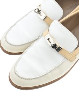 HERMES（エルメス）ドレスシューズ/ローファー 白 サイズ:EU39(25.5cm位) レディース/2200668187121