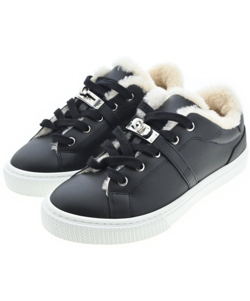 HERMES(エルメス)スニーカー 黒 サイズ:EU38(24.5cm位)/2200657939212