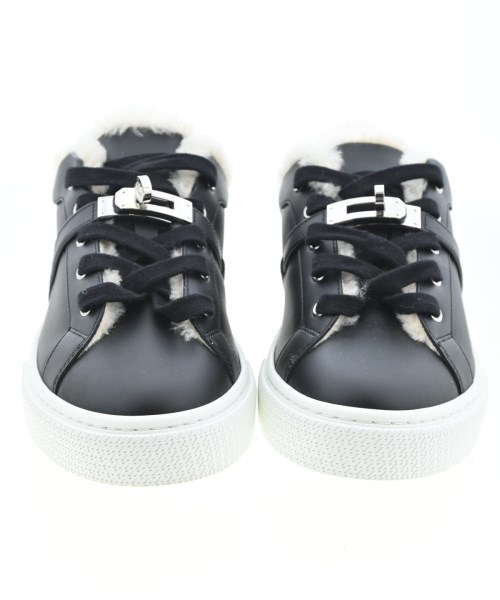 HERMES（エルメス）スニーカー 黒 サイズ:EU38(24.5cm位) レディース/2200657939212
