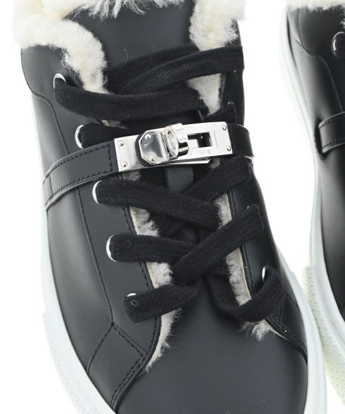 HERMES（エルメス）スニーカー 黒 サイズ:EU38(24.5cm位) レディース/2200657939212