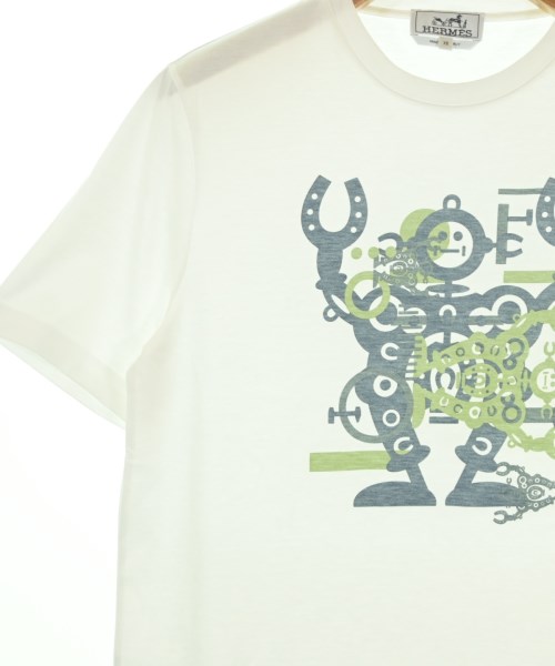 HERMES（エルメス）Tシャツ・カットソー 白 サイズ:XS メンズ/2200674567023