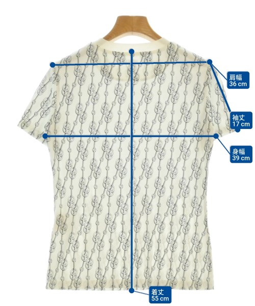 HERMES（エルメス）Tシャツ・カットソー 白 サイズ:36(S位) レディース/2200674567030