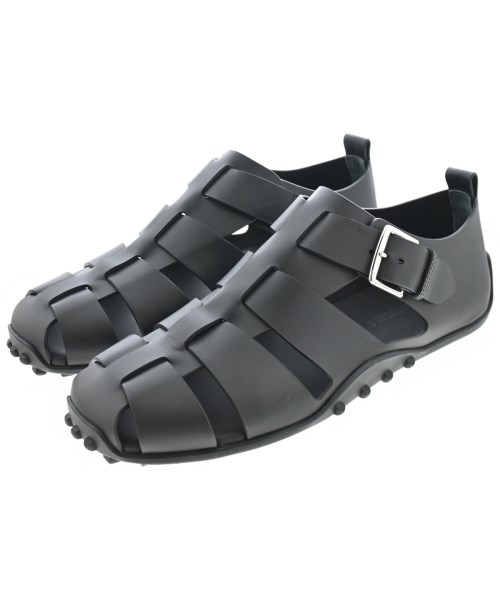 HERMES(エルメス)サンダル 黒 サイズ:-(25.5cm位)/2200674705067