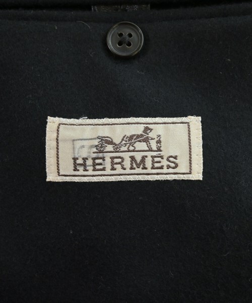 HERMES（エルメス）テーラードジャケット 黒 サイズ:54(XXL位) メンズ/2200675074018